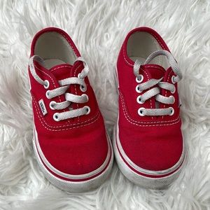 Red Vans